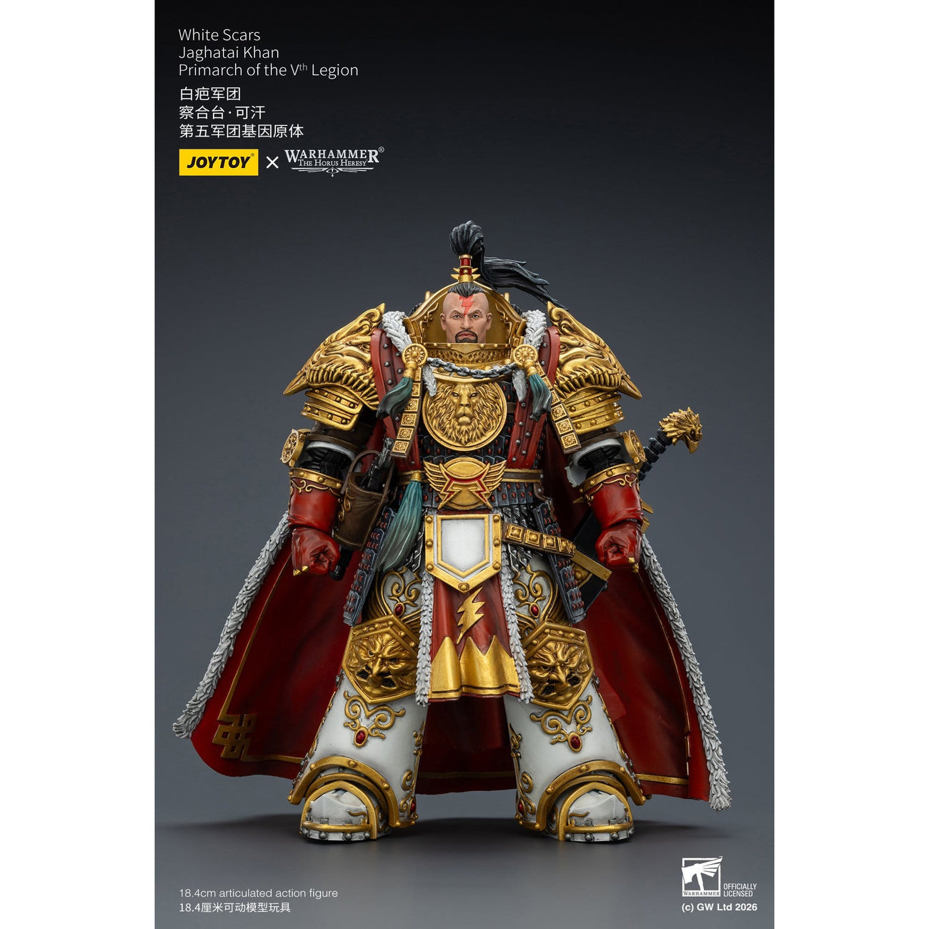 Product image Warhammer The Horus Heresy White Scars Jaghatai Action Figure