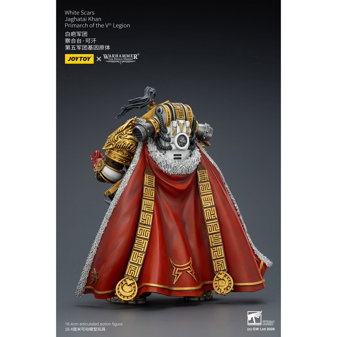 Product image Warhammer The Horus Heresy White Scars Jaghatai Action Figure