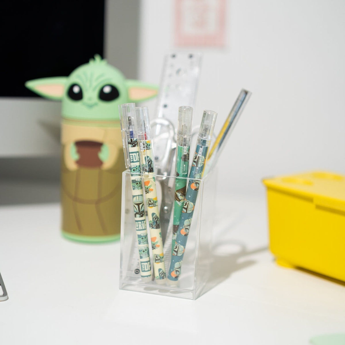 Produktbild Star Wars: The Mandalorian Radierbare Stifte Set (4)