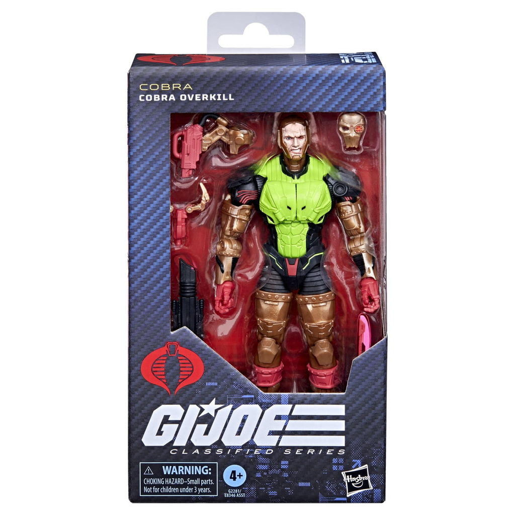 Produktbild G.I. Joe Classified Series Actionfigur #201 Cobra Overkill