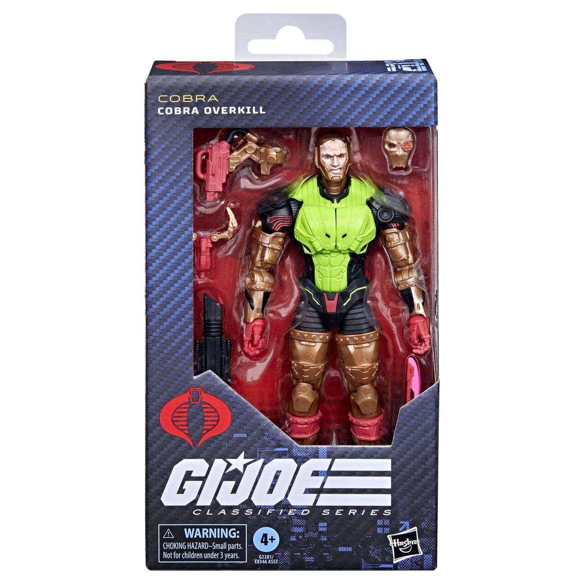 Produktbild G.I. Joe Classified Series Actionfigur #201 Cobra Overkill