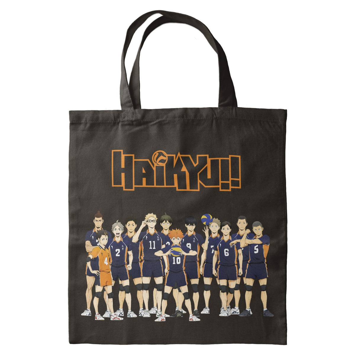 Produktbild Tragetasche Haikyu Schwarz 40 x 35 cm