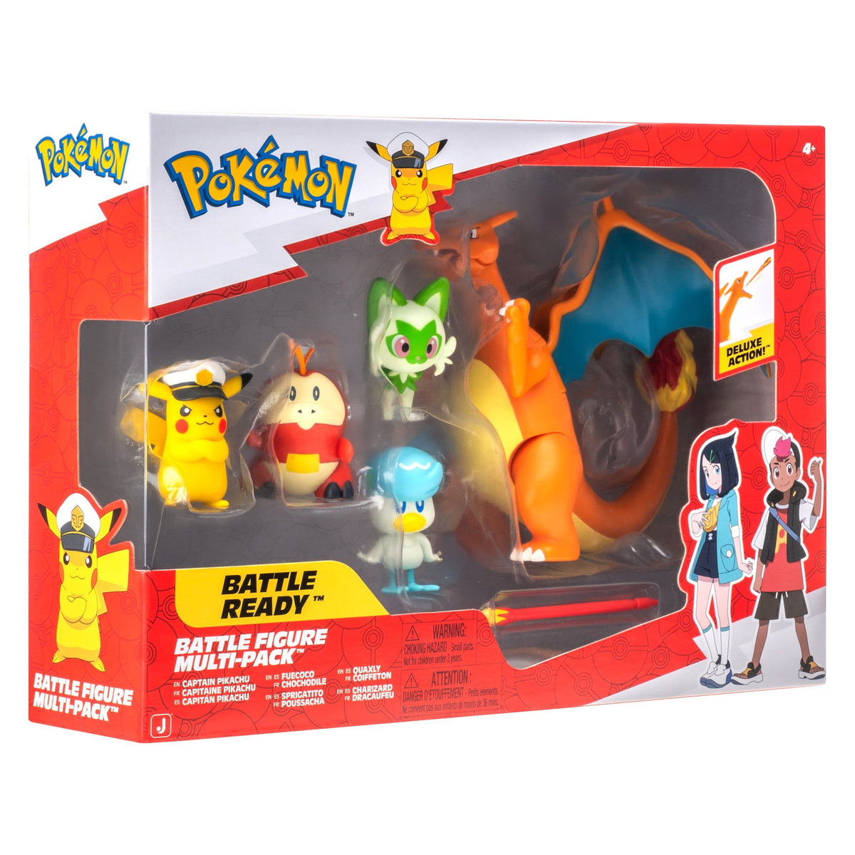 Produktbild Pokémon Battle Figure Actionfiguren 6er Multi-Pack