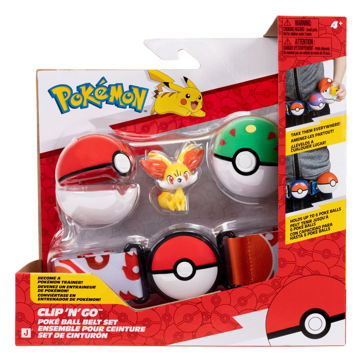 Produktbild Pokémon Clip 'n' Go Gürtel-Set Actionfigur Fynx