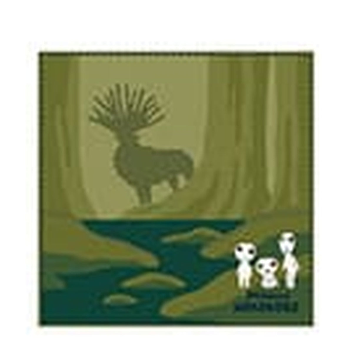 Produktbild Studio Ghibli Mini-Handtuch Prinzessin Mononoke Shadow of