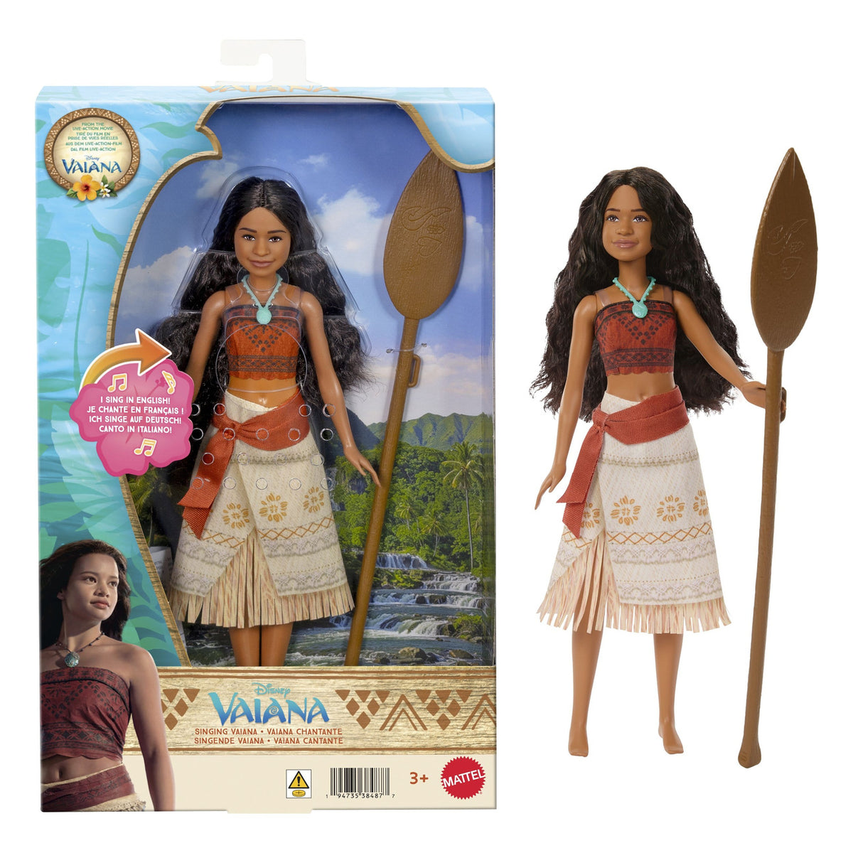 Produktbild Vaiana 2026 Movie Singende Puppe Vaiana