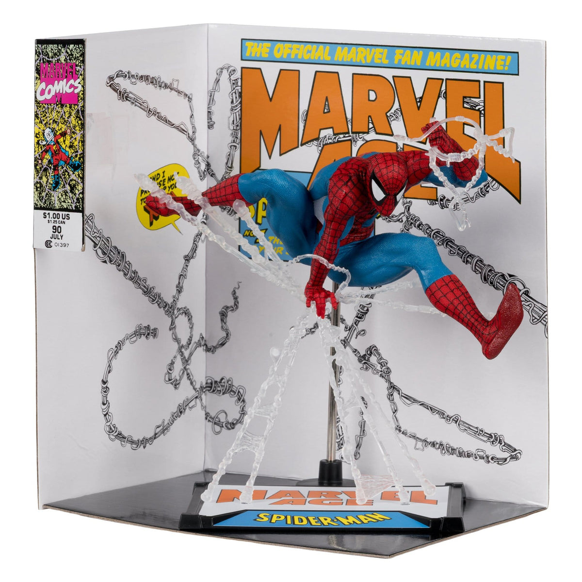 Produktbild Marvel PVC Statue 1/10 Spider-Man (Marvel Age #90) 18 cm