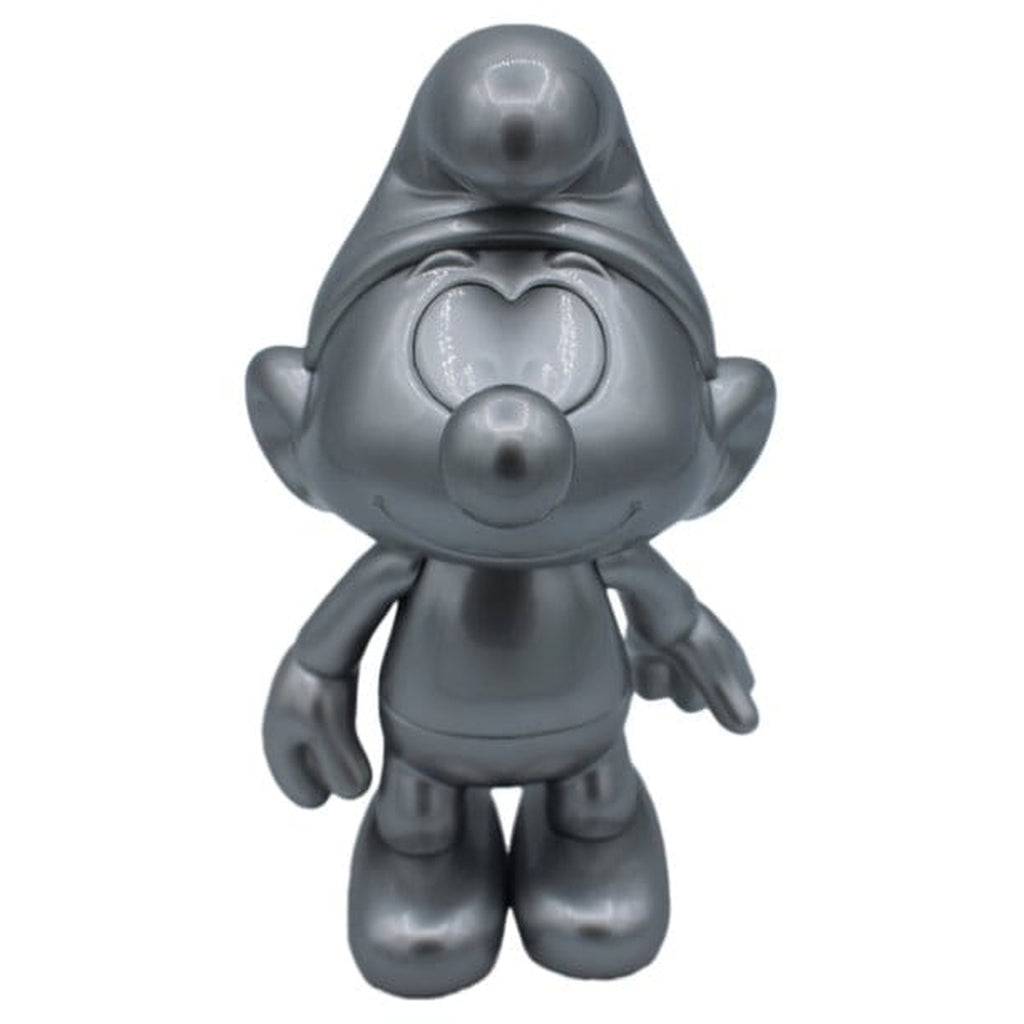 Produktbild Die Schlümpfe Vinyl Figur Schlumpf Silber 19 cm