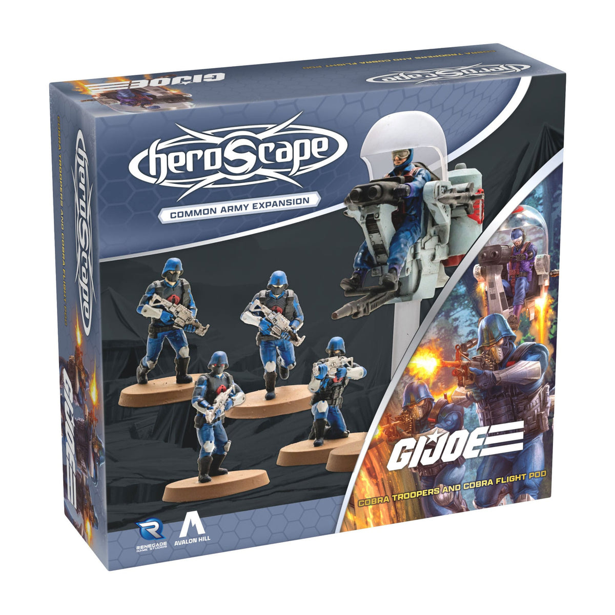 Produktbild G.I.Joe Heroscape Armeeerweiterung Cobra Troopers & Cobra
