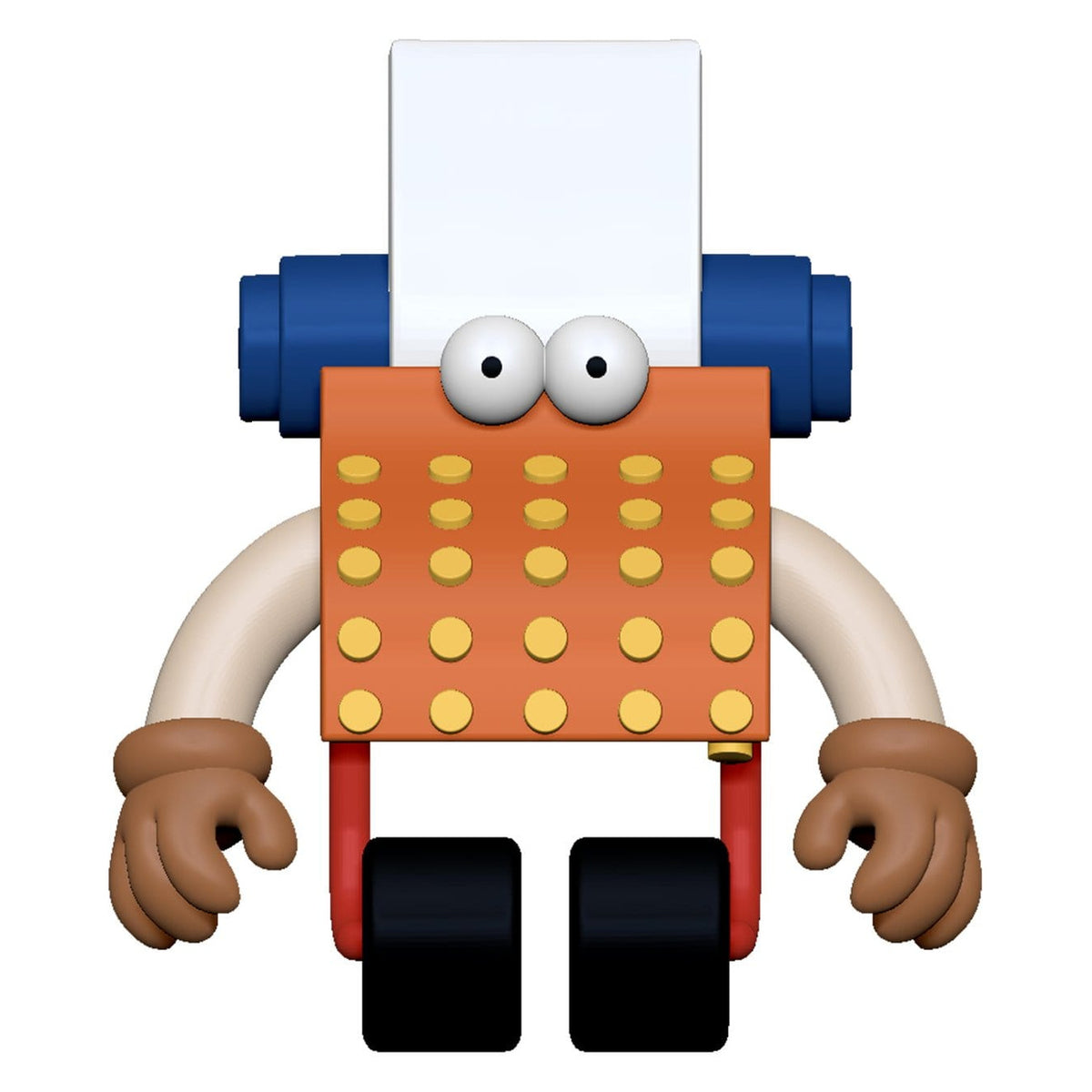 Produktbild Sesamstraße ReAction Actionfigur Wave 06 Typewriter Guy 10