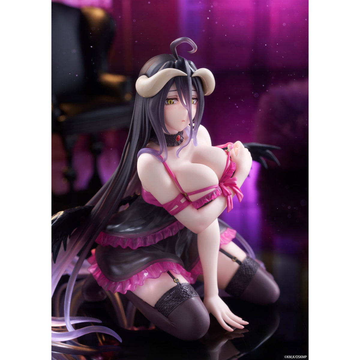 Produktbild Overlord Desktop Cute PVC Figur Albedo (Negligee ver.) 13 cm