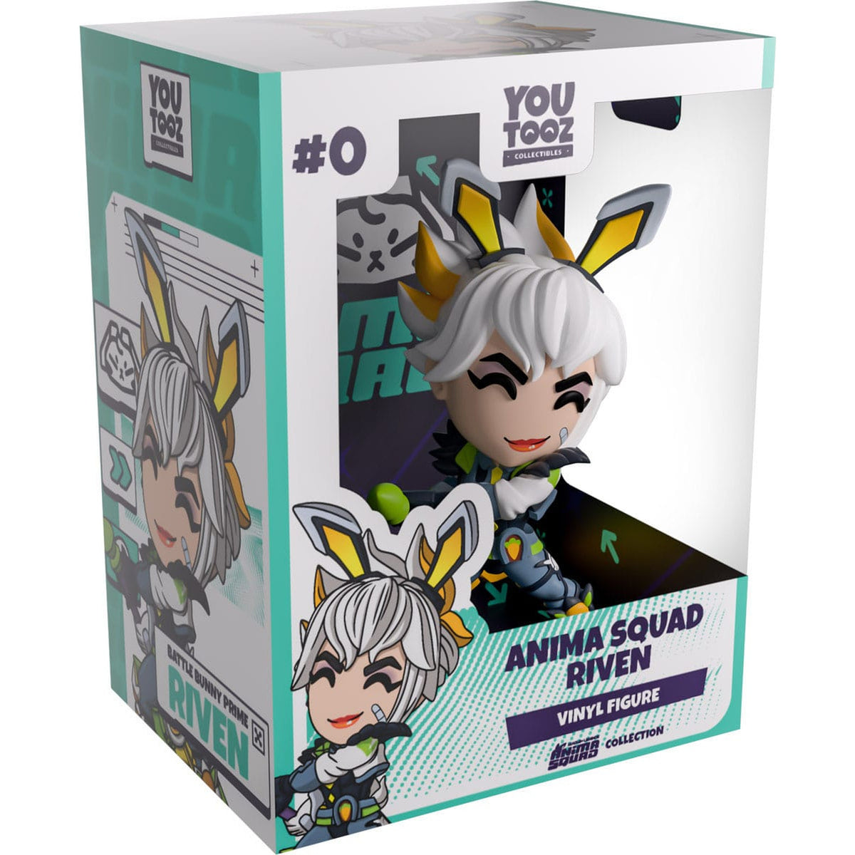 Produktbild League of Legends Vinyl Figur Anima Squad Miss Riven 10 cm