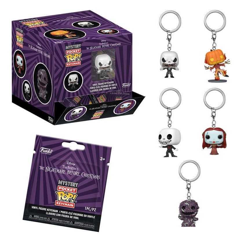 Product image The Nightmare Before Christmas - Mystery Keychain 12-Pack Display