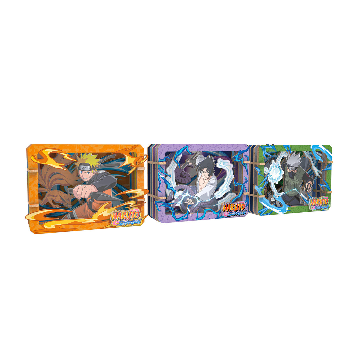 Product image Naruto - Ninjutsu Ultimate Arts Wooden Gallery 3D Mystery Wooden Picture