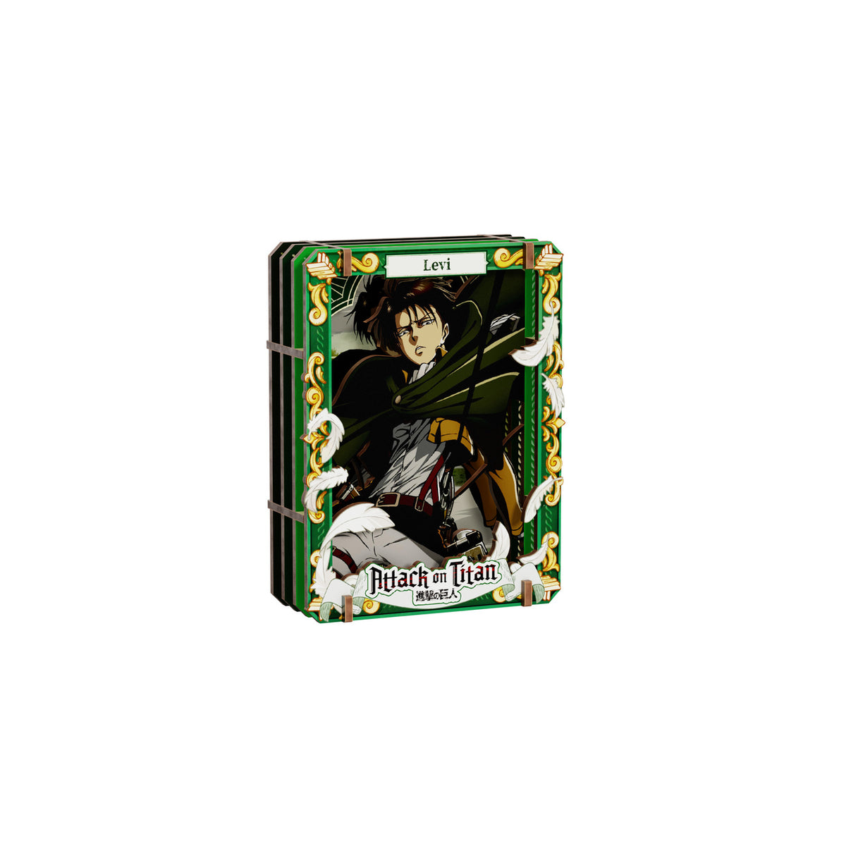 Product image Attack on Titan - Showdown Scenes Wooden Gallery 3D Mystery Wood Art